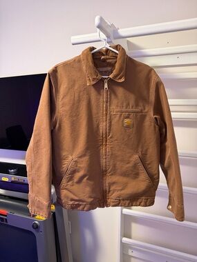 Carhartt WIP Tan/Brown Canvas Work Jacket